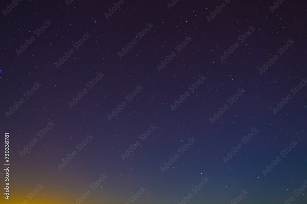Obraz premium beautiful night starry sky background