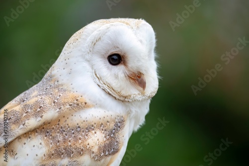 The Barn Owl (Tyto alba).