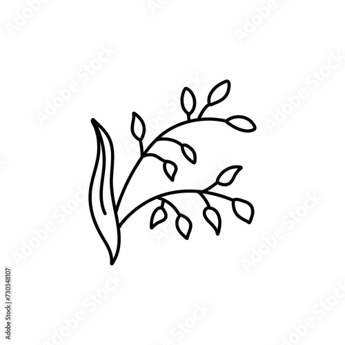 Hand drawn cereal icon