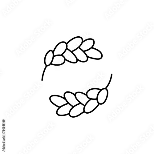 Hand drawn cereal icon