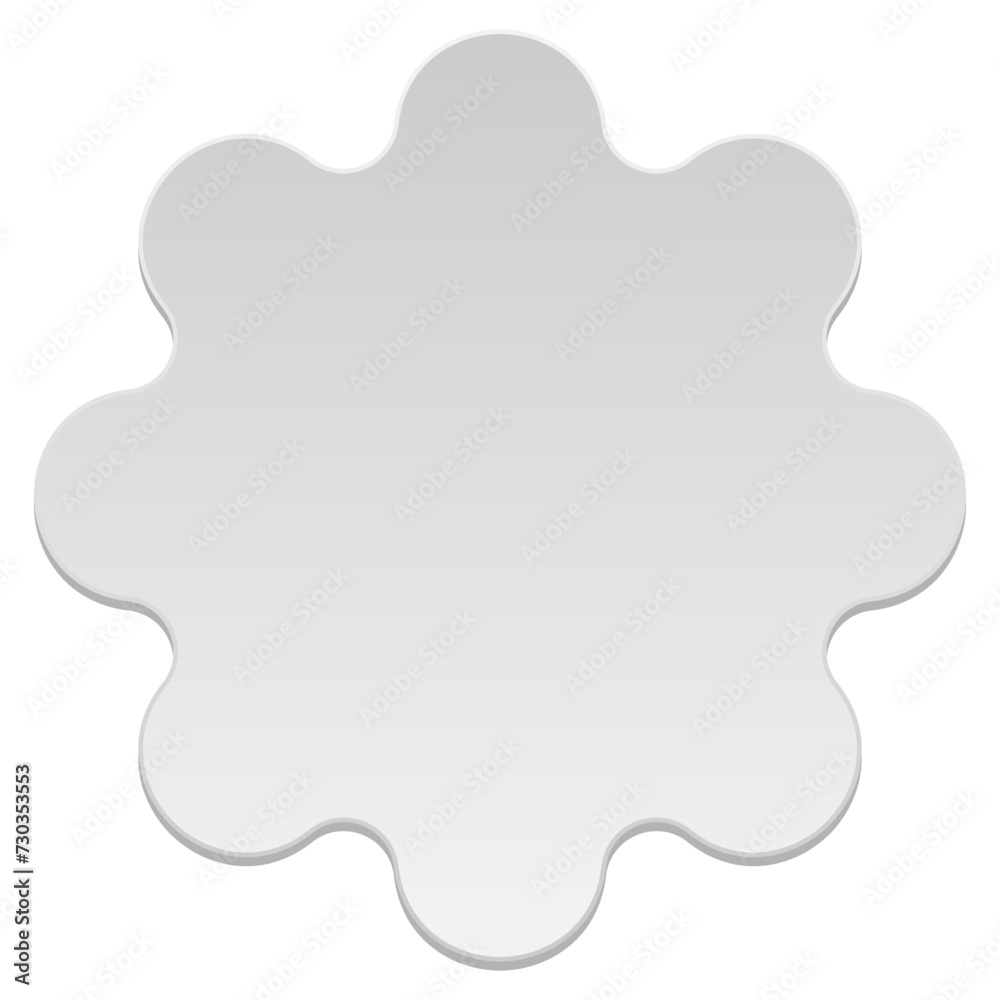 Geometry paper cut. Vector illustration. Geometry paper cut. Vector illustration.
