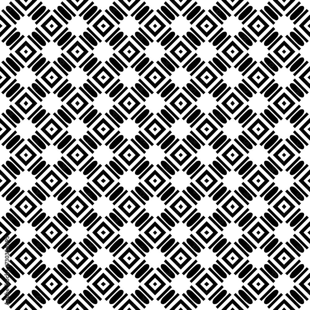 Black seamless abstract pattern. Overlay for background and backdrop. Ornamental design. PNG graphic illustration with transparent background.