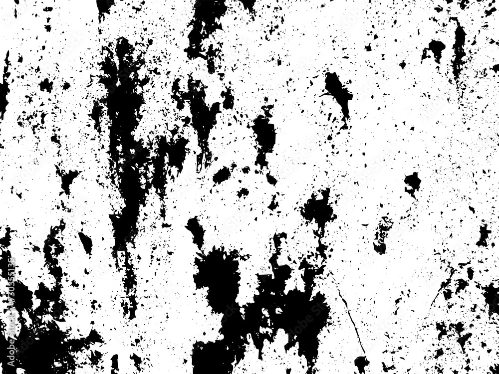 Rustic grunge texture with grain and stains. Abstract noise background. PNG graphic illustration with transparent background.