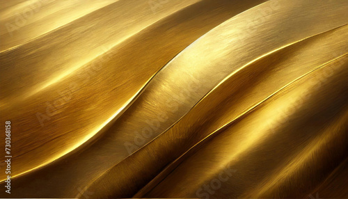 3d gold metal texture background photo