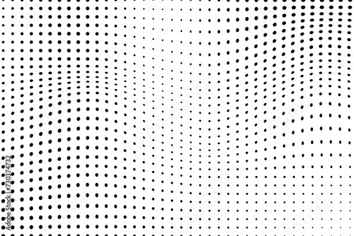 Dot pattern seamless background. Polka dot pattern template Monochrome dotted texture