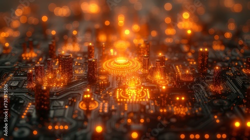 Wallpaper Mural Banner Smart City Dot Point Connect, Background HD, Illustrations Torontodigital.ca