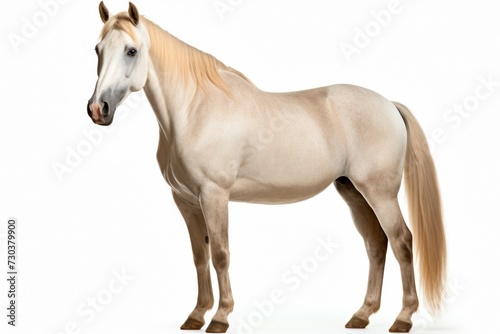 Horse isolated on white background