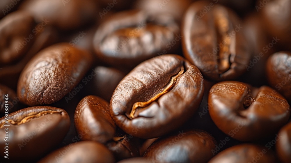 Coffee Beans Close-Up, Rich and warm close-ups of coffee beans, showcasing their texture and aroma. Coffee Beans Close-Up, Rich and warm close-ups of coffee beans, showcasing their texture and aroma.
