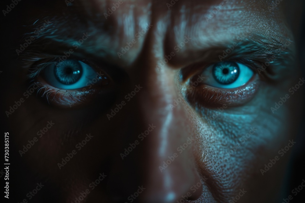 The piercing gaze of a man's eyes, framed by thick lashes and an expressive eyebrow, reveals the complexity and vulnerability of the human soul The piercing gaze of a man's eyes, framed by thick lashes and an expressive eyebrow, reveals the complexity and vulnerability of the human soul