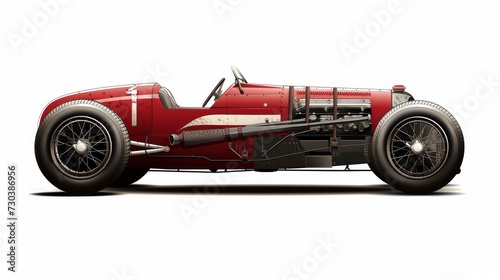 Vector illustration of a vintage sport racing car © Orxan