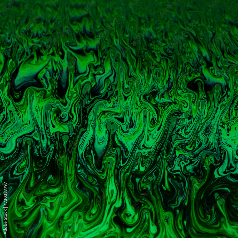 Abstract green marbled texture background Abstract green marbled texture background