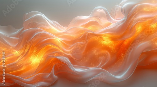 Glowing Wavy Background Abstract Dynamic, Background HD, Illustrations