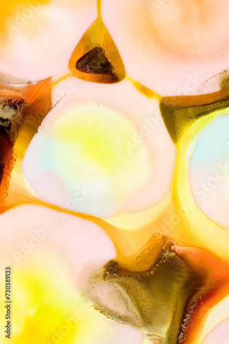 Abstract Colorful Resin Art Patterns