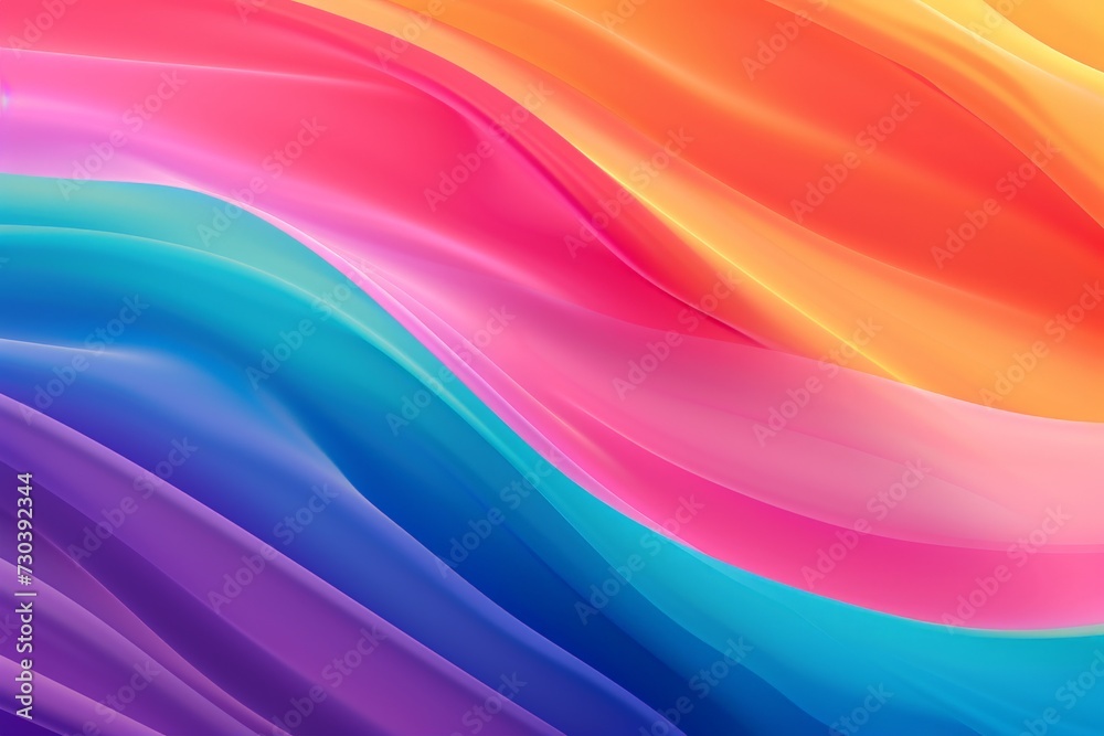 Gradient snippets rainbow multicolored lgbtq history shreds, neon light motion. Vivid bright greyromantic. Geometric color spectrum radiant beaming shining. coming out brilliant abstract backdrop