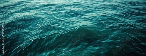 blue green surface of the ocean in catalina island california with gentle ripples on the surface  photo