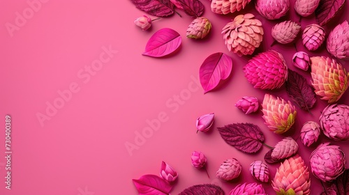 close up of pink flowers © Miodrag