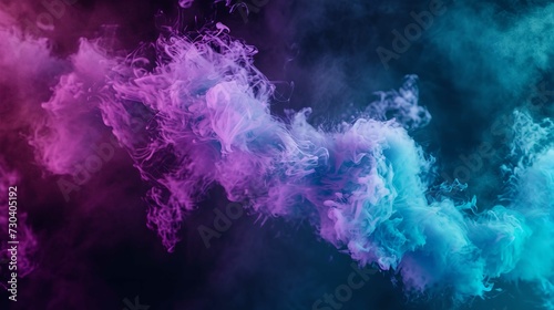 Abstract Purple Smoke Flames Transparent Texture