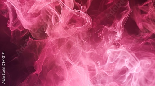 Abstract Pink Smoke Flames Transparent Texture