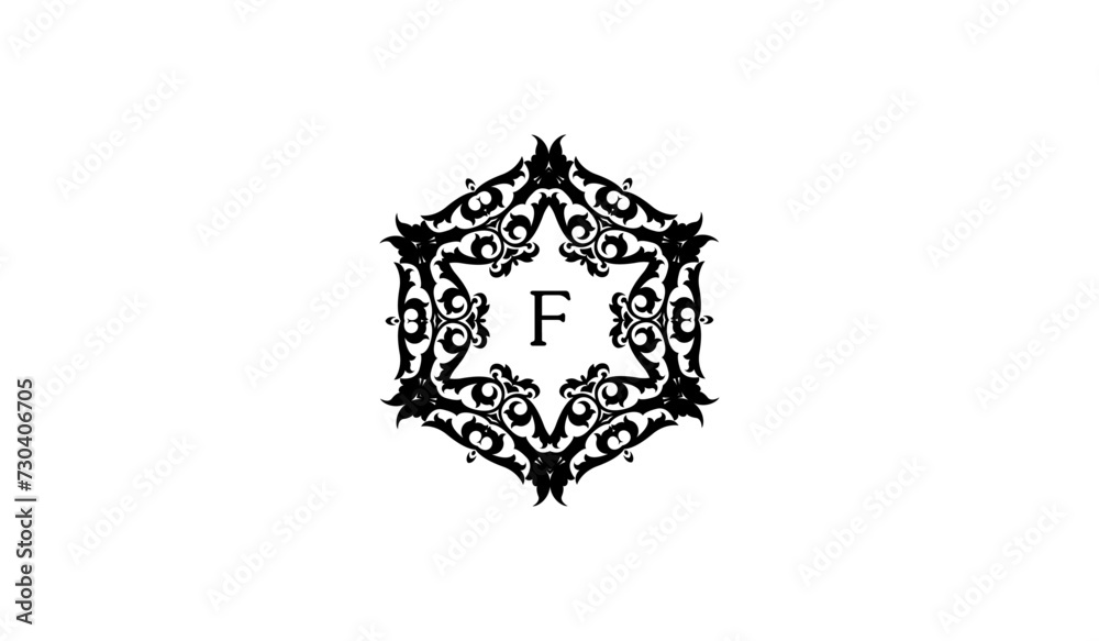 Luxury Alphabetical Star Logo Luxury Alphabetical Star Logo