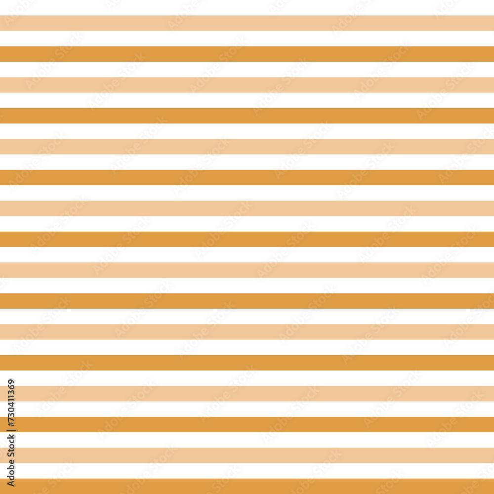 Obraz premium Horizontal Stripes Seamless Pattern - Colorful and bright striped repeating pattern design