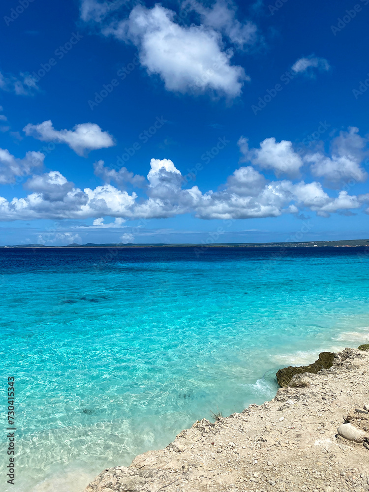 Bonaire holiday island seascape