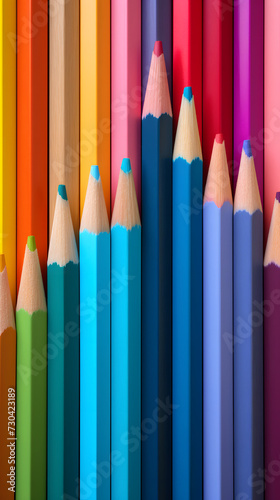 Color pencils, drawing, drawing with pencils, background with colored pencils, art, art supplies