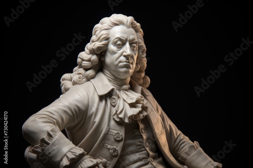 Carl Linnaeus statue. photo