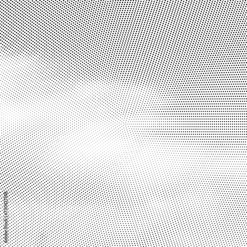 Vector Halftone Pattern. Set of Dots. Dotted Texture on White Background. Overlay Grunge Template. Distress Linear Design. Fade Monochrome Points. Pop Art Backdrop.