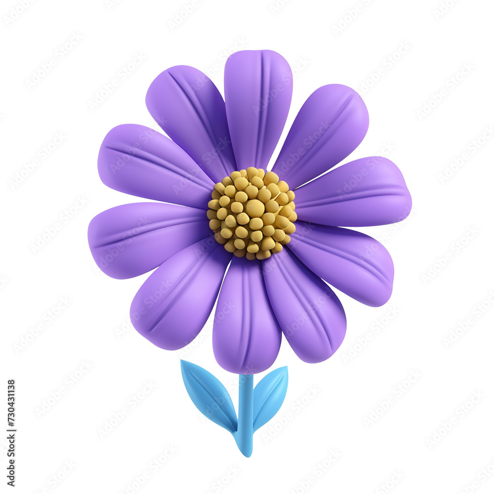 Beautiful Pink Flower: A Simple 3D Cartoon Render Icon for Spring Floral Design, Isolated on Transparent Background, PNG Beautiful Pink Flower: A Simple 3D Cartoon Render Icon for Spring Floral Design, Isolated on Transparent Background, PNG