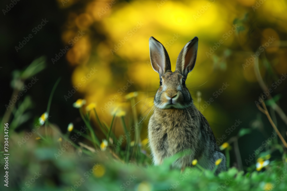 Obraz premium Woodland Rabbit