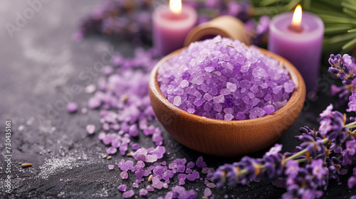 skin care Lavender aromatic salt