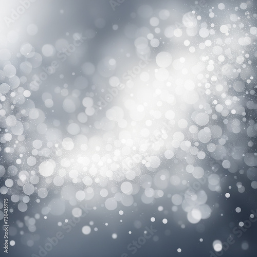 Gray texture background, abstract fantasy Gray background with light and bokeh effect. Gray gradient background