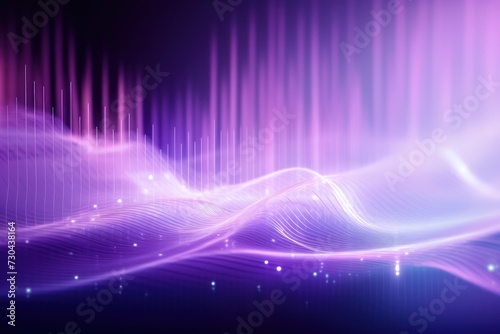 Lavender Futuristic Data Stream Abstract Background