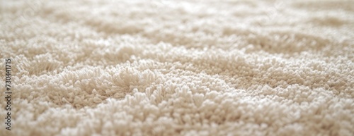 Close Up View of Beige Carpet