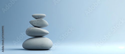 A stack of stones.