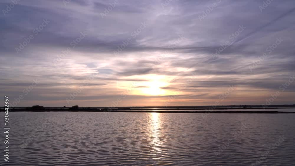 Atardecer en las Marismas de Odiel en Huelva, Andalucía, España. Febrero 2024. Atardecer en las Marismas de Odiel en Huelva, Andalucía, España. Febrero 2024.
