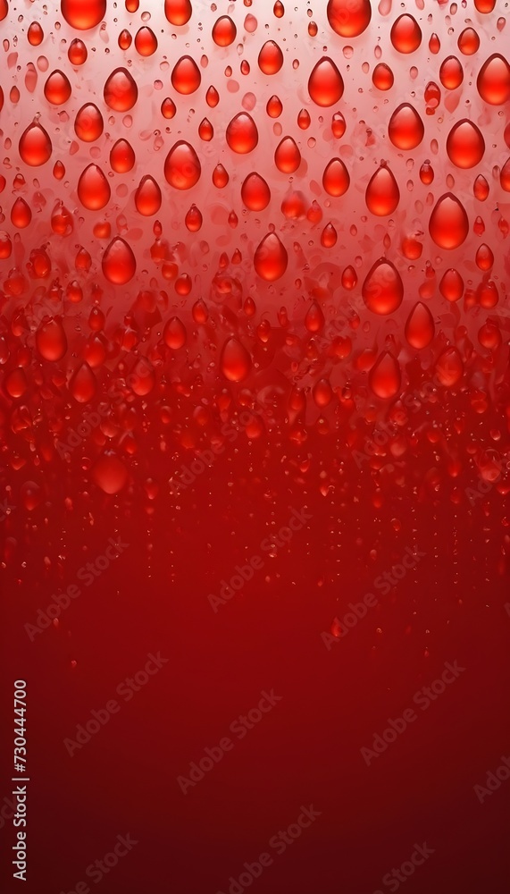 Red abstract drops background Red abstract drops background