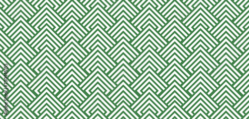 Triangular Shapes background pattern, green color