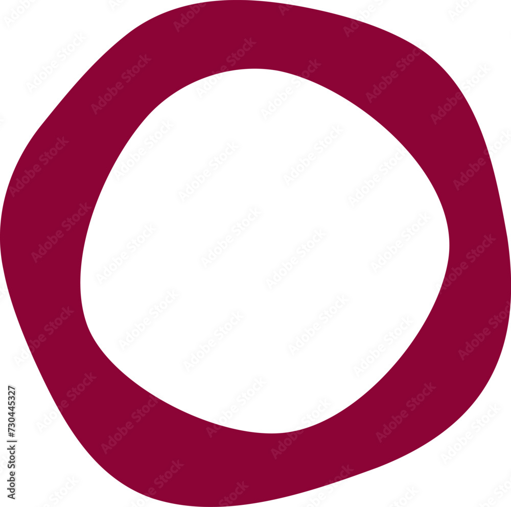 Round frame illustration. Abstract circle frame hand drawing design element Round frame illustration. Abstract circle frame hand drawing design element