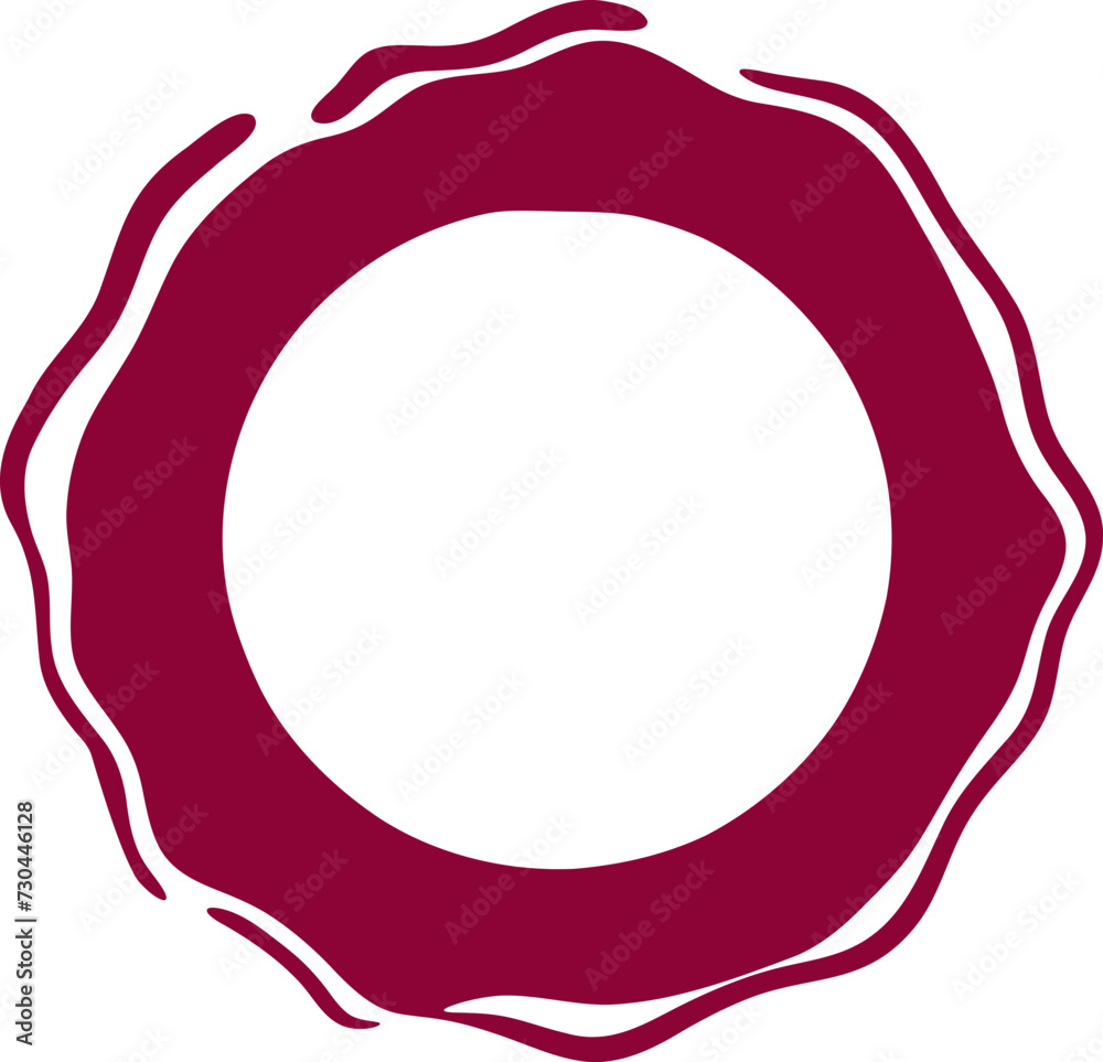 Round frame illustration. Abstract circle frame hand drawing design element Round frame illustration. Abstract circle frame hand drawing design element