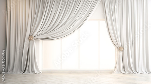 window white curtain