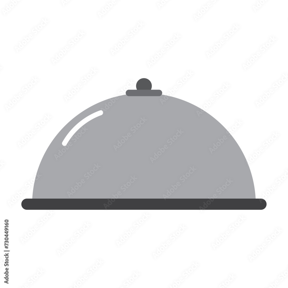 Isolated silver menu icon image Vector Isolated silver menu icon image Vector