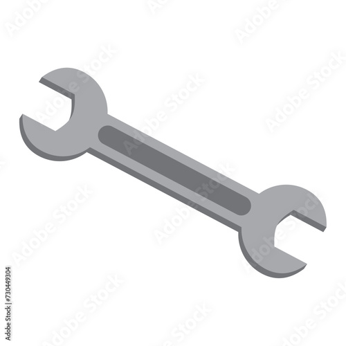 Isolated colored wrench tool icon Vector