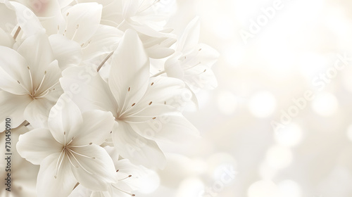 Fototapeta Naklejka Na Ścianę i Meble -  Beautiful flower blossom pale background wallpaper for text and presentations, flower texture, floral design, pale colored background wallpaper for presentation