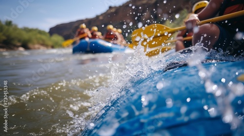 family river rafting down the colorado river,  © Barbara Taylor