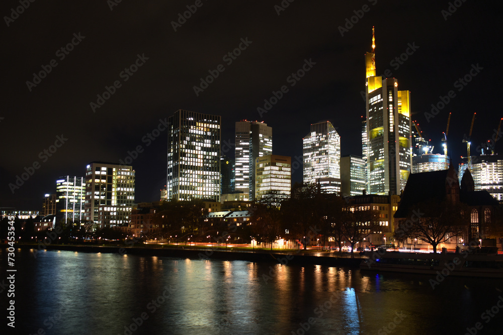 The Frankfurt am Main skyline