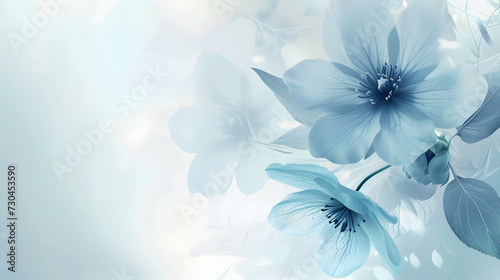 Beautiful flower blossom pale background wallpaper for text and presentations, flower texture, floral design, pale colored background wallpaper for presentation