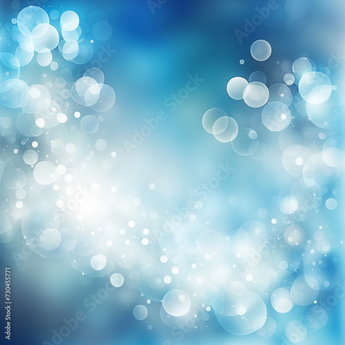 Blue texture background,abstract fantasy blue background with light and bokeh effect.