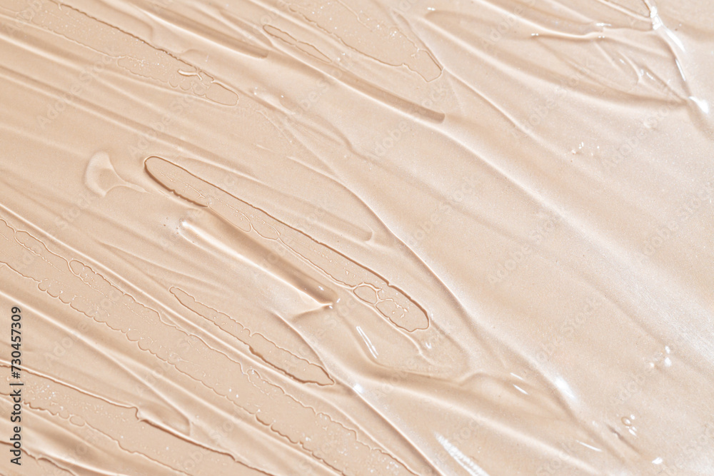 © ADDICTIVE STOCK - Close-up texture of creamy beige foundation © ADDICTIVE STOCK - Close-up texture of creamy beige foundation