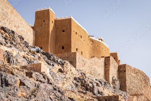 Qishlah Palace on a hill overlooking Hail.